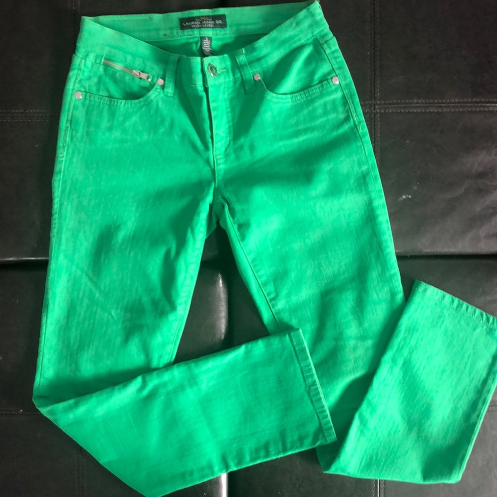 LRL Ralph Lauren Green Jeans